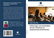 Couverture de Erfahrungen von Lehrkräften mit der Teilnahme an akademischen Konferenzen