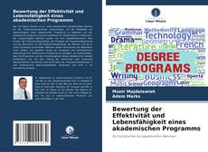 Bookcover of Bewertung der Effektivität und Lebensfähigkeit eines akademischen Programms