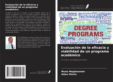 Evaluación de la eficacia y viabilidad de un programa académico kitap kapağı