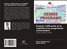 Copertina di Évaluer l'efficacité et la viabilité d'un programme universitaire