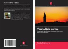 Capa do livro de Vocabulário exótico 