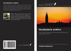 Vocabulario exótico kitap kapağı