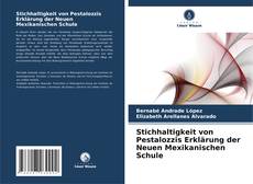 Portada del libro de Stichhaltigkeit von Pestalozzis Erklärung der Neuen Mexikanischen Schule