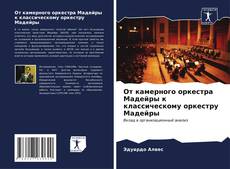 Portada del libro de От камерного оркестра Мадейры к классическому оркестру Мадейры