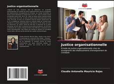 Capa do livro de Justice organisationnelle 