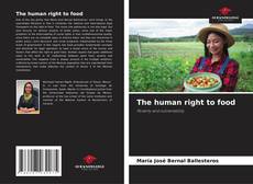 Capa do livro de The human right to food 