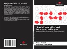 Couverture de Special education and inclusive challenges