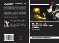 Capa do livro de The Therapeutic Companion in the school context 