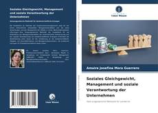 Portada del libro de Soziales Gleichgewicht, Management und soziale Verantwortung der Unternehmen