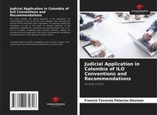 Portada del libro de Judicial Application in Colombia of ILO Conventions and Recommendations