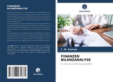 Couverture de FINANZEN BILANZANALYSE