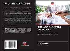 Bookcover of ANALYSE DES ÉTATS FINANCIERS