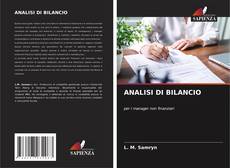 ANALISI DI BILANCIO kitap kapağı