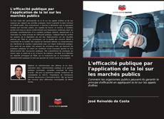 Buchcover von L'efficacité publique par l'application de la loi sur les marchés publics