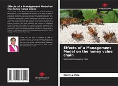 Buchcover von Effects of a Management Model on the honey value chain