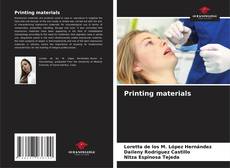 Capa do livro de Printing materials 