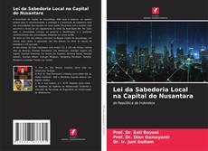 Capa do livro de Lei da Sabedoria Local na Capital do Nusantara 