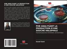 Copertina di PHB ANALYSANT LA PRODUCTION D'UNE SOUCHE HALOPHILE