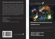 Resonancia deconstructiva de Umberto Eco kitap kapağı