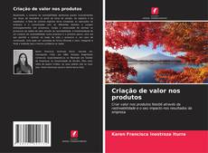 Bookcover of Criação de valor nos produtos