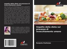 Capa do livro de Impatto della dieta sul processo di invecchiamento umano 