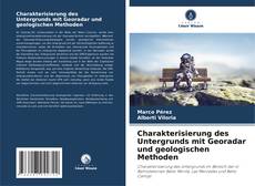 Buchcover von Charakterisierung des Untergrunds mit Georadar und geologischen Methoden