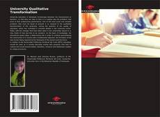 University Qualitative Transformation kitap kapağı