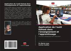 Portada del libro de Application de l'outil Kahoot dans l'enseignement et l'apprentissage