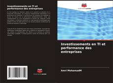 Capa do livro de Investissements en TI et performance des entreprises 