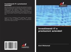 Buchcover von Investimenti IT e prestazioni aziendali