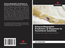 Capa do livro de Echocardiographic Predictors of Response to Parenteral Solutions 