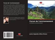 Forum de l'environnement kitap kapağı
