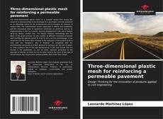 Bookcover of Three-dimensional plastic mesh for reinforcing a permeable pavement