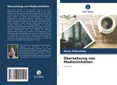Bookcover of Übersetzung von Medieninhalten