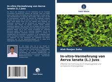 Copertina di In-vitro-Vermehrung von Aerva lanata (L.) Juss