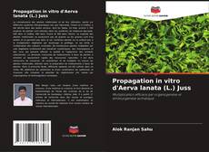 Buchcover von Propagation in vitro d'Aerva lanata (L.) Juss
