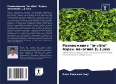 Bookcover of Размножение "in-vitro" Аэрвы ланатной (L.) Juss