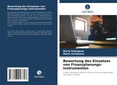 Bewertung des Einsatzes von Finanzplanungs-instrumenten kitap kapağı
