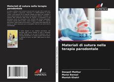 Bookcover of Materiali di sutura nella terapia parodontale