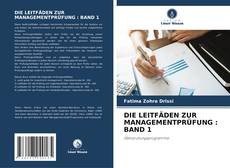 Couverture de DIE LEITFÄDEN ZUR MANAGEMENTPRÜFUNG : BAND 1