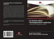 Portada del libro de La lecture dans l'enseignement supérieur