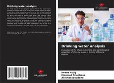Capa do livro de Drinking water analysis 