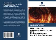 MANAGEMENT-INFORMATIONSSYSTEME FÜR STUDIERENDE MIT HOCHSCHULABSCHLUSS kitap kapağı