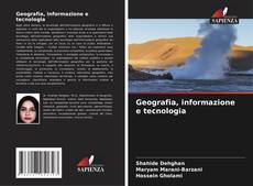 Geografia, informazione e tecnologia kitap kapağı
