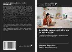 Análisis pospandémico en la educación: kitap kapağı