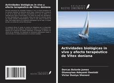 Bookcover of Actividades biológicas in vivo y efecto terapéutico de Vitex doniana