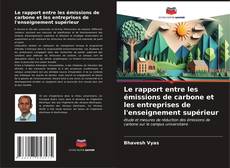 Capa do livro de Le rapport entre les émissions de carbone et les entreprises de l'enseignement supérieur 