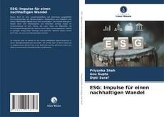 Capa do livro de ESG: Impulse für einen nachhaltigen Wandel 