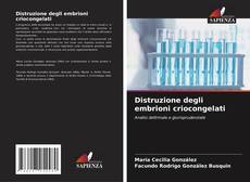 Distruzione degli embrioni criocongelati kitap kapağı