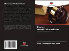 Bookcover of État et constitutionnalisme